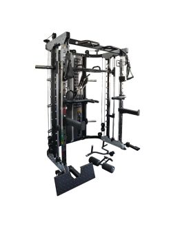 G12™ All-In-One Trainer - Functionele Trainer (2 x 90.5 kg), Smith Machine, Power Rack en Leg Press